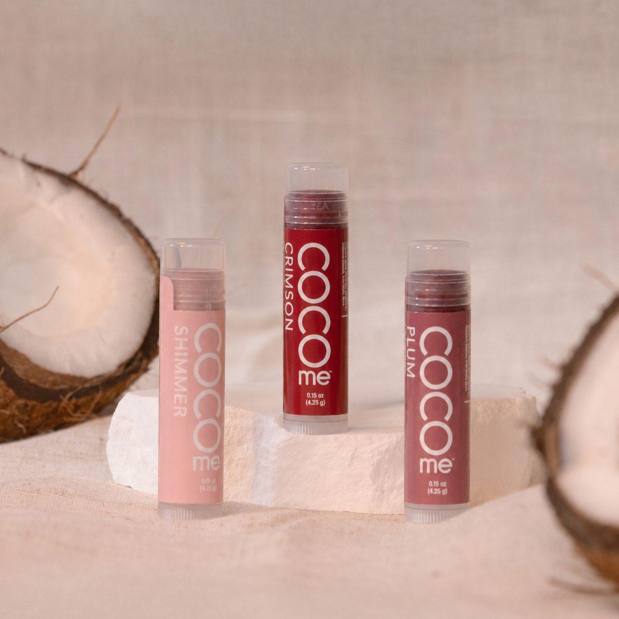 Tinted Lip Balm Assorted 3 Pack